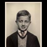 My passport photograph for England, 1938