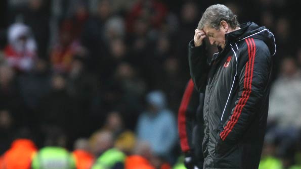 Roy Hodgson endured a miserable time as Anfield manager