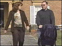  کرس ہین اور ان کی اہلیہ