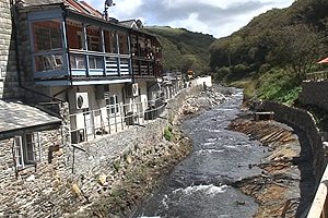 Three years ago Peter was sitting in his living room in Boscastle watching the cricket, when the river beside his hotel burst its banks.