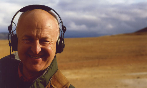 Sound recordist Chris Watson