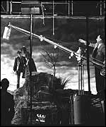 actors and sound boom