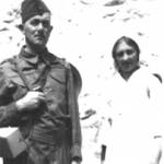 Mr. Jim and Mrs. Ruth Alexandre on Guernsey - Home Guard and First Aid Volunteers. Taken 1939.