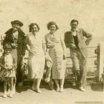 This Photograph is of my family on holiday in Cliftonville. Me as a young child, my maternal grandmother, Aunt, Mother and Father. About 1937