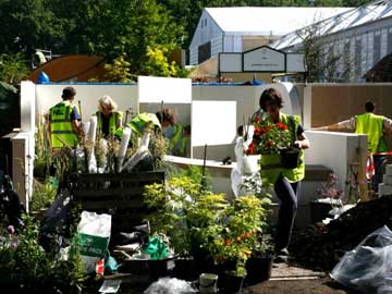 New Hall Garden at Chelsea Flower Show