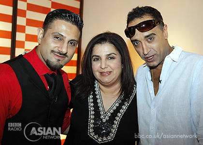 Pablo, Farah Khan and Raj