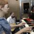 Camera Obscura play for Dermot in the Radio 2 portakabin
