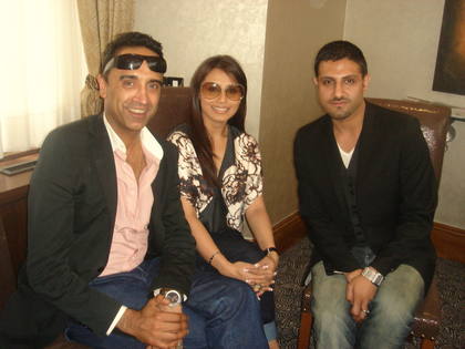 Rani Mukherjee in London promoting Dil Bole Hadippa