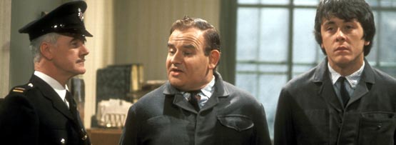 The British TV series 'Porridge'