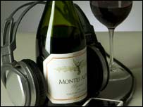 संगीत के साथ शराब