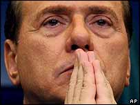 Italský premiér Silvio Berlusconi