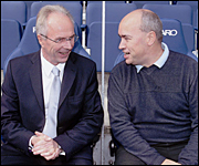 Sven-Goran Eriksson and Ian Cheeseman