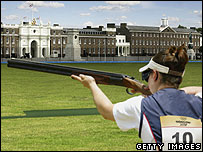 Artists' impression of shooting at Woolwich