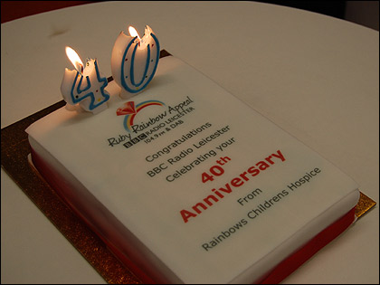 40th anniversary cake