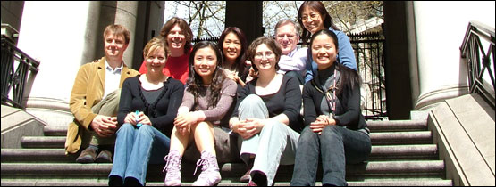 Tasha with the Learning English China Team