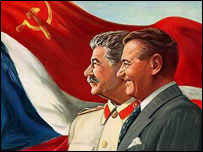 Stalin a Gottwald