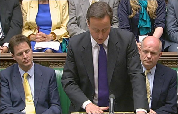 David Cameron at Prime Minister's Questions