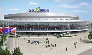 Výstavba haly pro hokejové MS se komplikuje