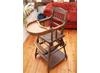 Edwardian metamorphic child's highchair