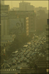 الودگی هوای تهران