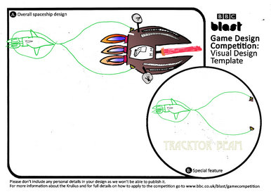 Spaceship-Visual Design