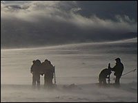 Grey clouds gather over the teams
