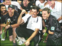 न्यूज़ीलैंड की टीम