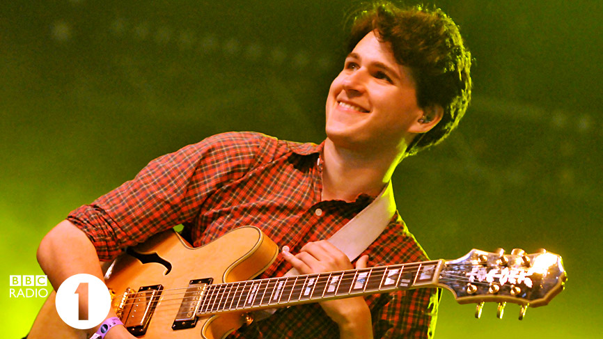 Vampire Weekend performing live at Radio 1's Big Weekend 2010