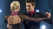 Camilla Dallerup and Gethin Jones dancing the Argentine Tango