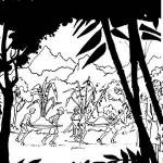 Drawing by Francess Richardson - provided with her permission