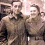 Frank and Nancy Childs taken when they first met early in 1946. They were waiting to be demobbed and were married in October 1946.