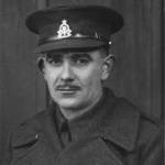 '7584301' Staff Sergeant WA Harrison. Photograph taken in Nottingham.