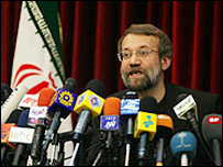 علی لاريجانی، دبير شورای عالی امنيت ملی- عکس از خبرگزاری فارس