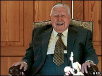 Chile's former military leader Augusto Pinochet died in hospital aged 91.