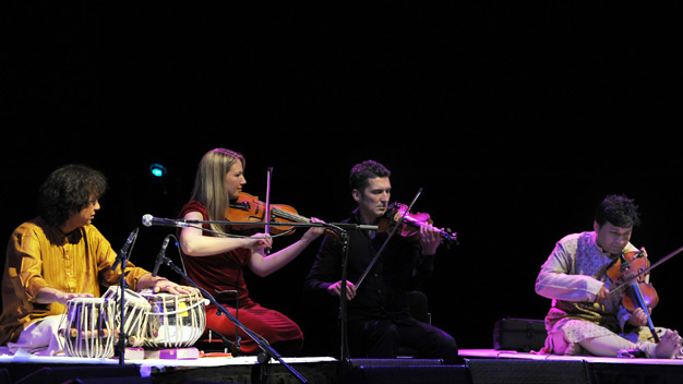 Celtic Connections opening concert. Photo by Louis Decarlo.
