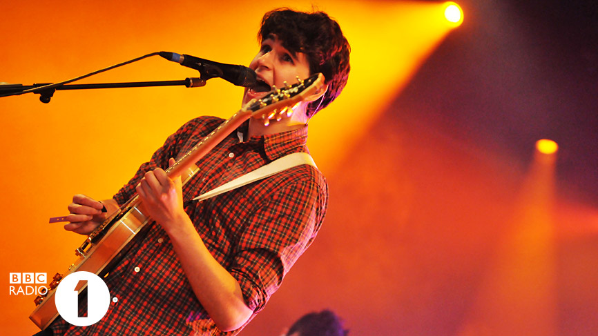 Vampire Weekend performing live at Radio 1's Big Weekend 2010