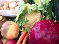 Local vegetables