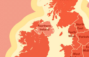Northern Ireland region