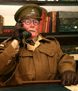 Mick Whitman as Captain Mainwaring