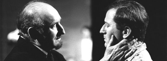 A man pleading with another