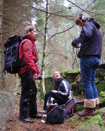 Search party and pretend casualty reunited