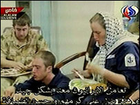 تصوير فی ترنی و همراهانش از تلويزيون العالم