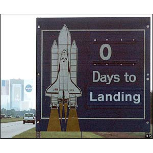 Přistání Discovery