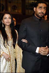 ابھیشک ایشوریہ رائے کے ہمراہ