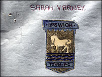 Sarah's ITFC scrapbook