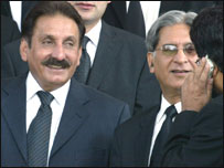 اعتزاز احسن اور جسٹس افتخار