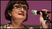 A ministra dos Jogos Olímpicos da Grã-Bretanha, Tessa Jowell, durante conferência em São Paulo nesta quarta-feira (AFP)