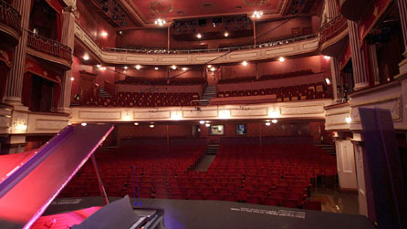 The view from the stage. Photo © Brian Tarr