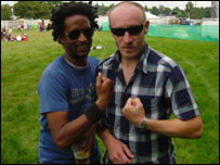 Pete Turner and Richard Jupp of Elbow