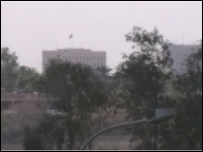 Patlamanın ardından Irak Parlamentosu